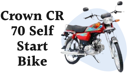Crown CR 70 Self Start Price in Pakistan 2024